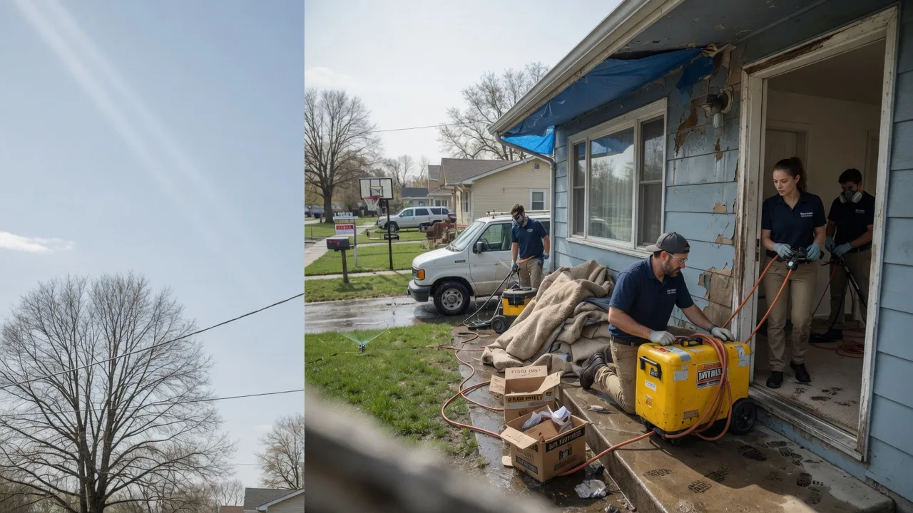 Basement Flood Cleanup in Tarboro, NC near me
